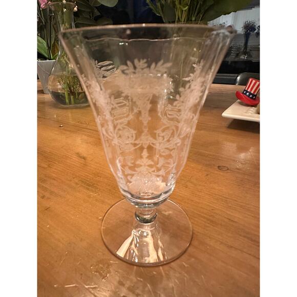 Morgantown Ice Tea Glassware in Mayfaire Pattern - Picture 1 of 8